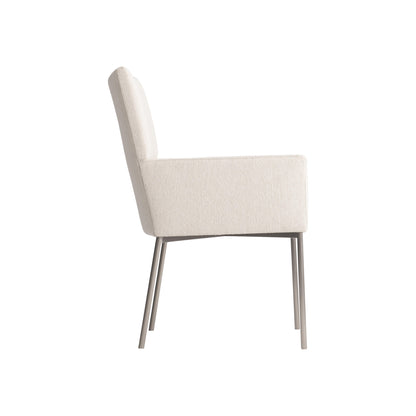 Bernhardt Sereno Upholstered Arm Chair with Adjustable Glides