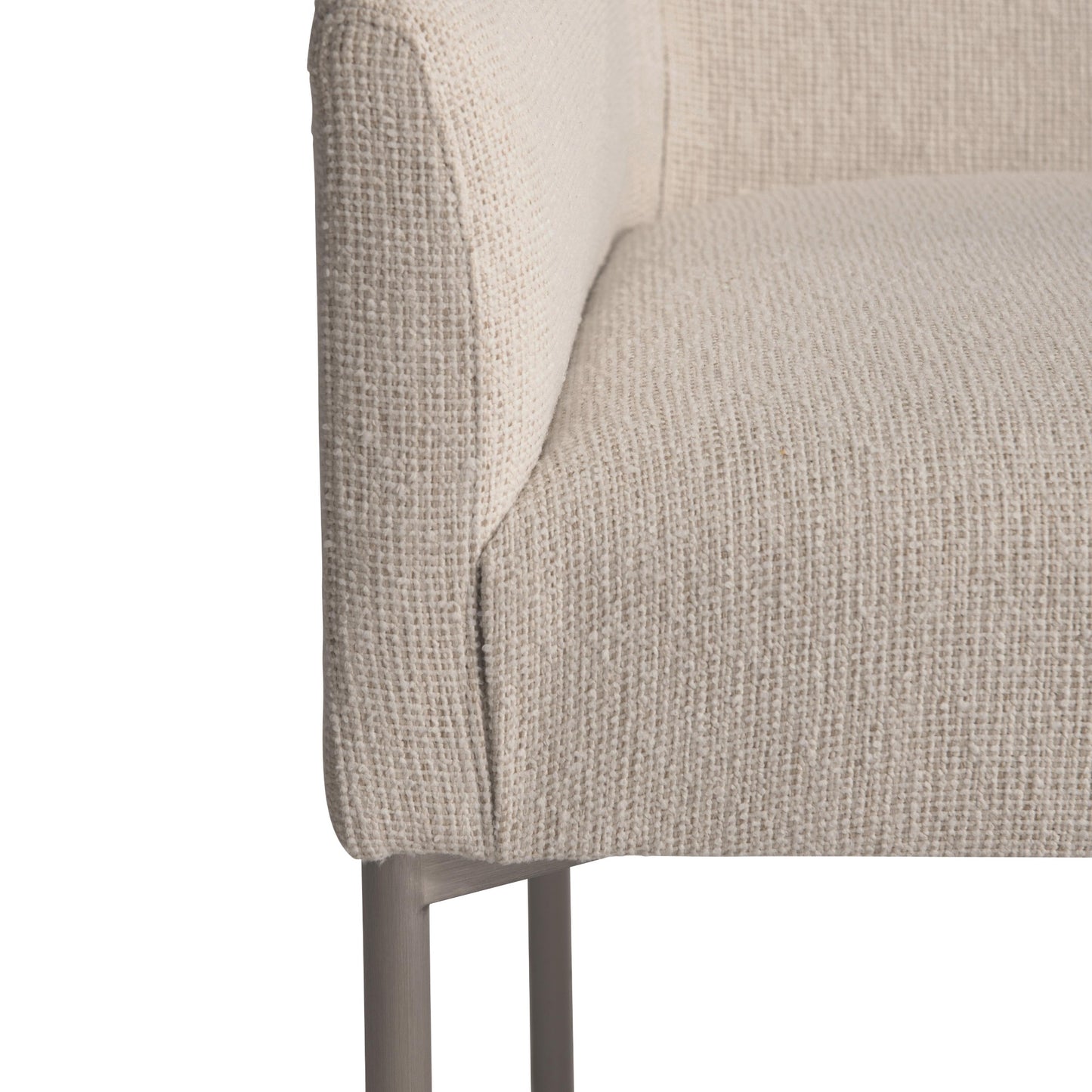 Bernhardt Sereno Upholstered Arm Chair with Adjustable Glides