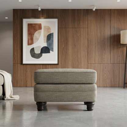 Bernhardt Tarleton Fabric Ottoman