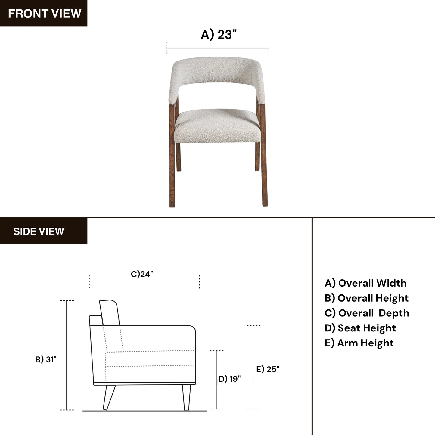 Universal Barrel Back Upholstered Dining Chair