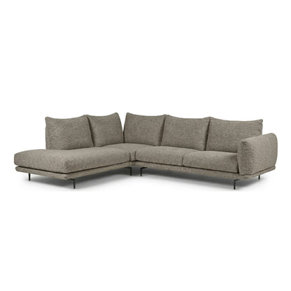 Calia Italia Dragees Fabric Modular Sectional Sofa with Lounge Chaise