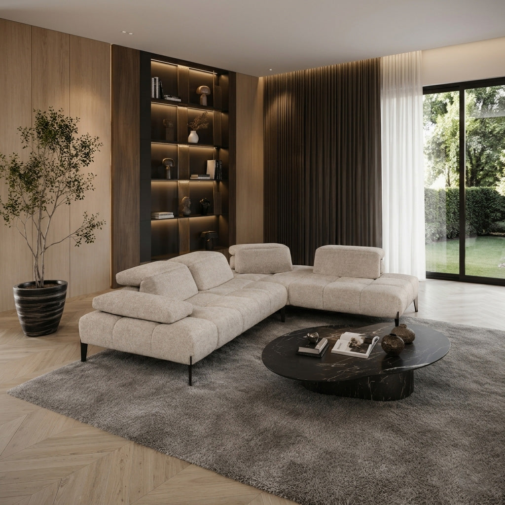 Calia Italia Skyline Modular Sectional-Comfort Design