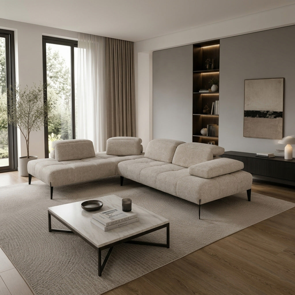Calia Italia Skyline Modular Sectional-Comfort Design