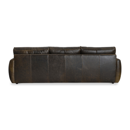 Bernhardt Cameron Fabric Sofa With Oversized Roll Arms