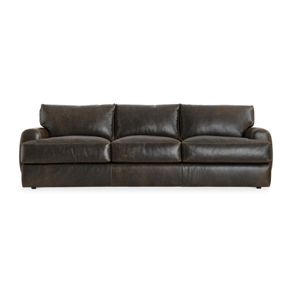 Bernhardt Cameron Fabric Sofa With Oversized Roll Arms