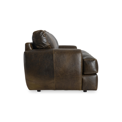 Bernhardt Cameron Fabric Sofa With Oversized Roll Arms