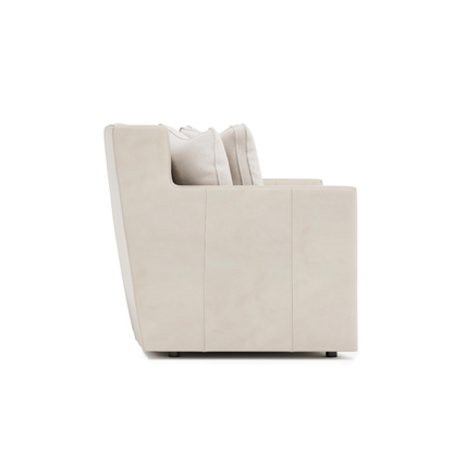 Bernhardt Candace 3-Seater Fabric Curved Tufted Sofa