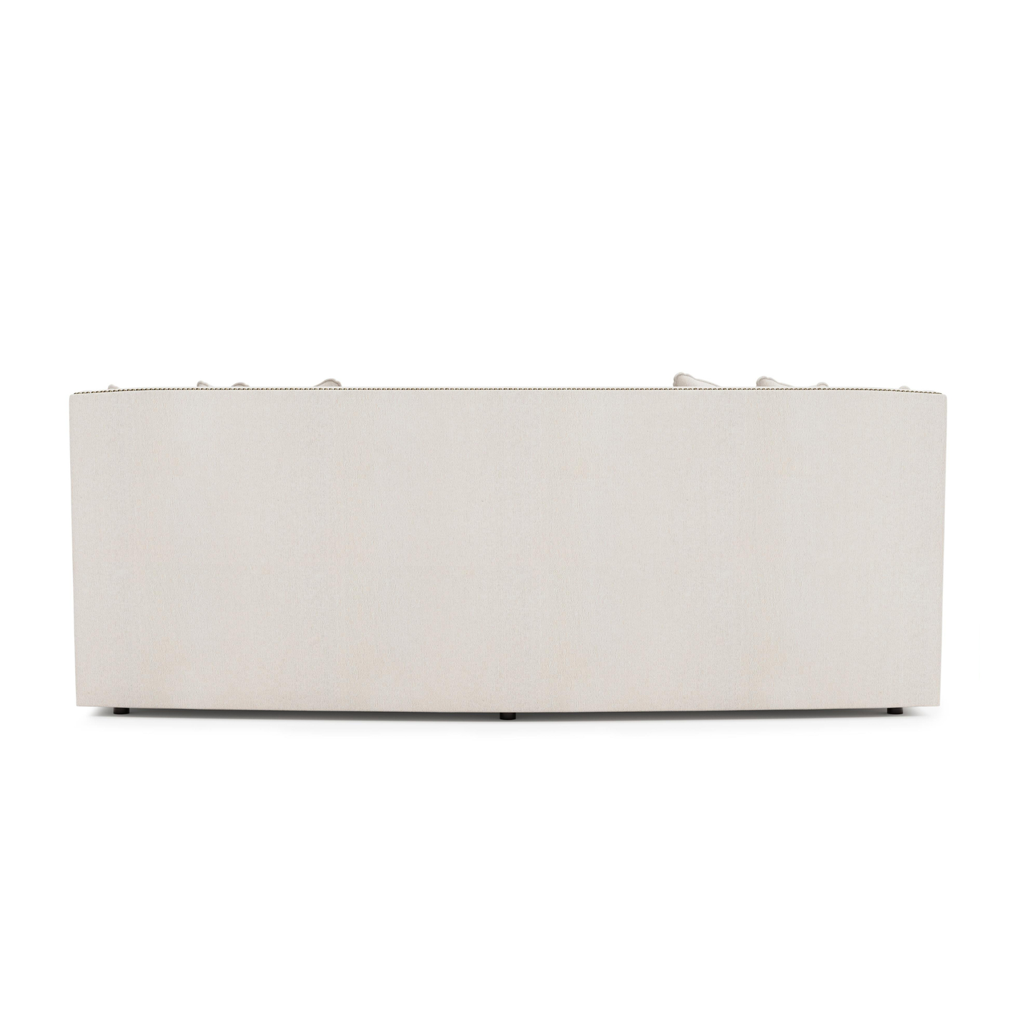 Bernhardt Candace 3-Seater Fabric Curved Tufted Sofa