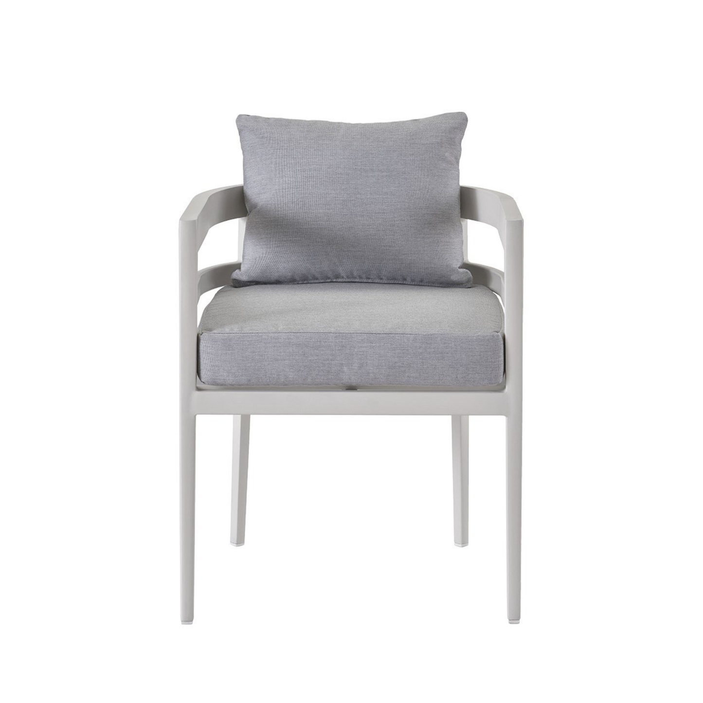Universal Coastal Living South Beach Outdoor Gray Dining Chair