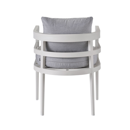 Universal Coastal Living South Beach Outdoor Gray Dining Chair