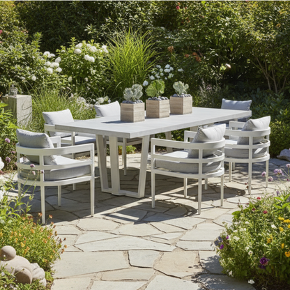 Universal Coastal Living South Beach Outdoor Gray Dining Chair