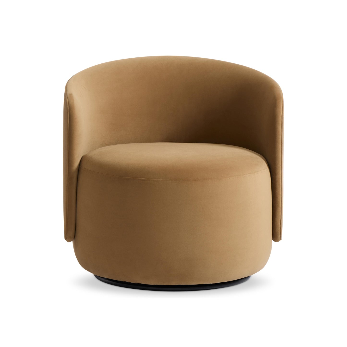 Bernhardt Crosby Upholstered Fabric Swivel Chair