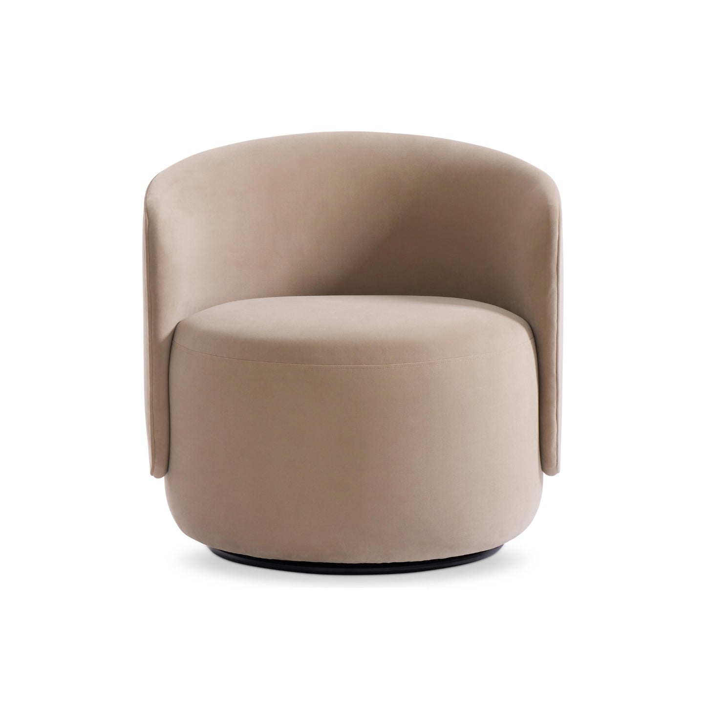 Bernhardt Crosby Upholstered Fabric Swivel Chair