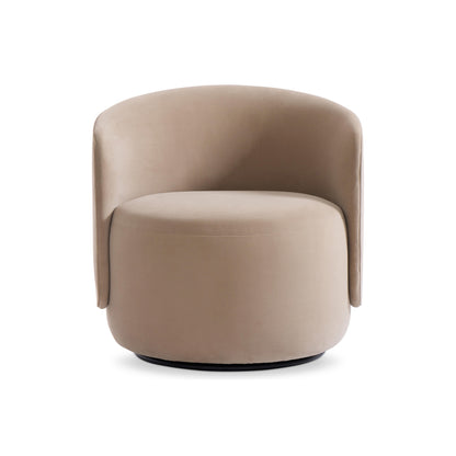 Bernhardt Crosby Upholstered Fabric Swivel Chair
