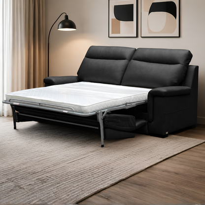 Klaussner Delano Leather Queen Sleeper Sofa
