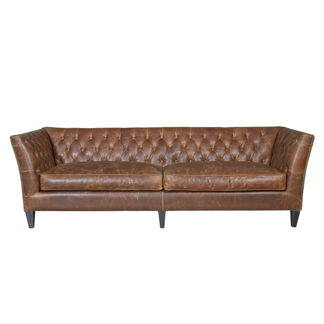 Universal Duncan 2 Seater Velvet Tuffed Sofa