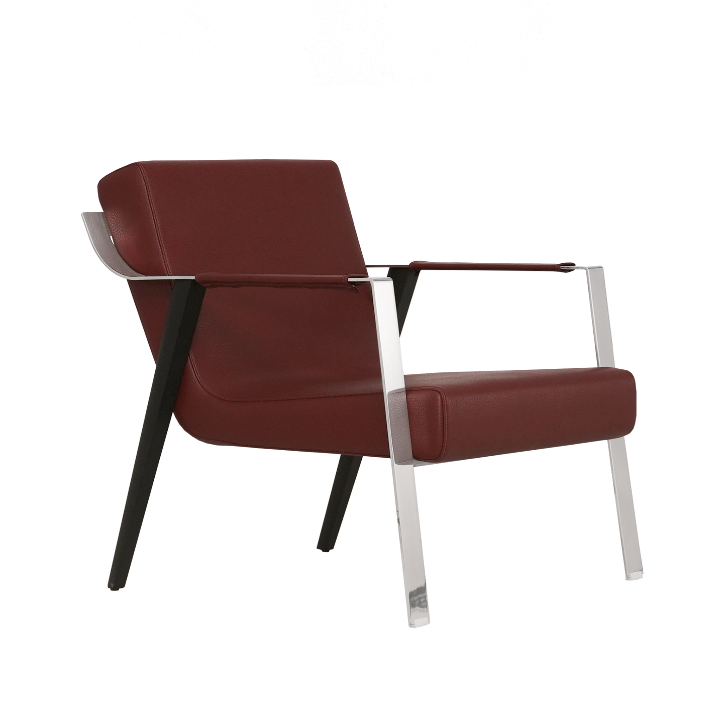 Klaussner Eleganza Leather Lounge Chair