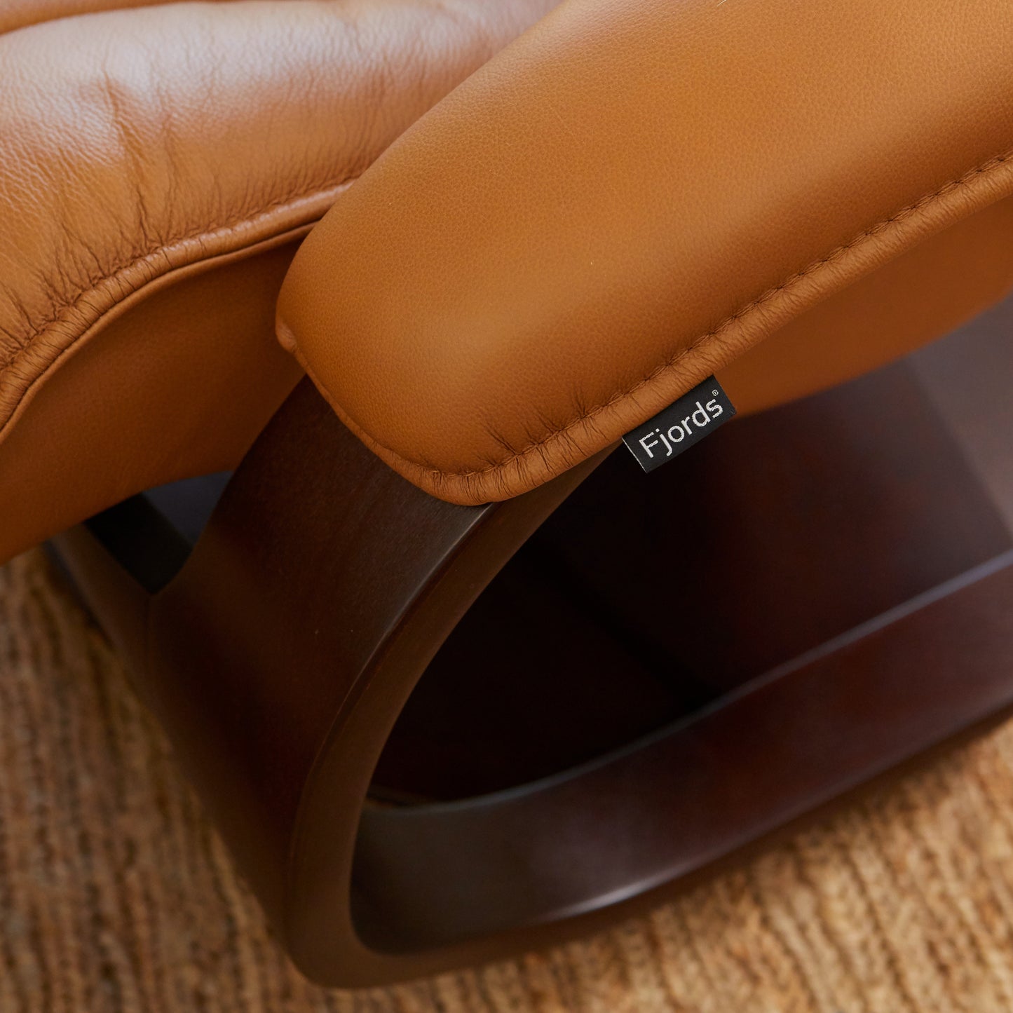 Fjords Admiral C recliner fabric swatch and material close-up for comfort furniture