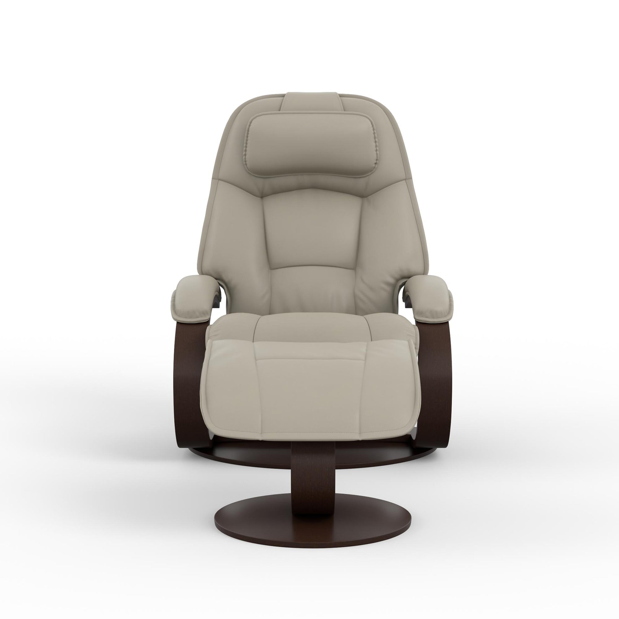 Fjords Admiral C Large Recliner with Footstool - Thumbnail 5