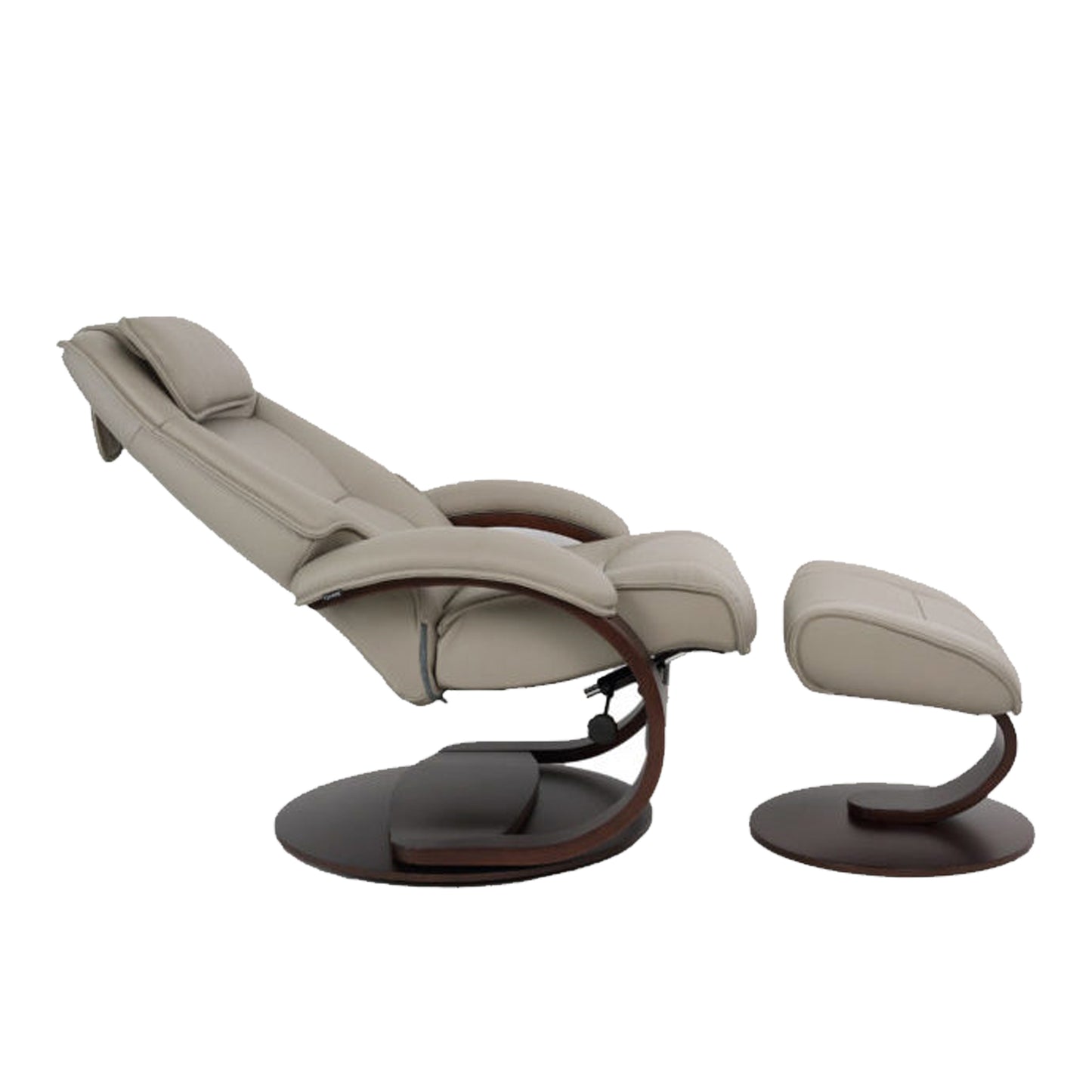 Fjords Admiral C recliner headrest and lumbar support detail view for comfort furniture