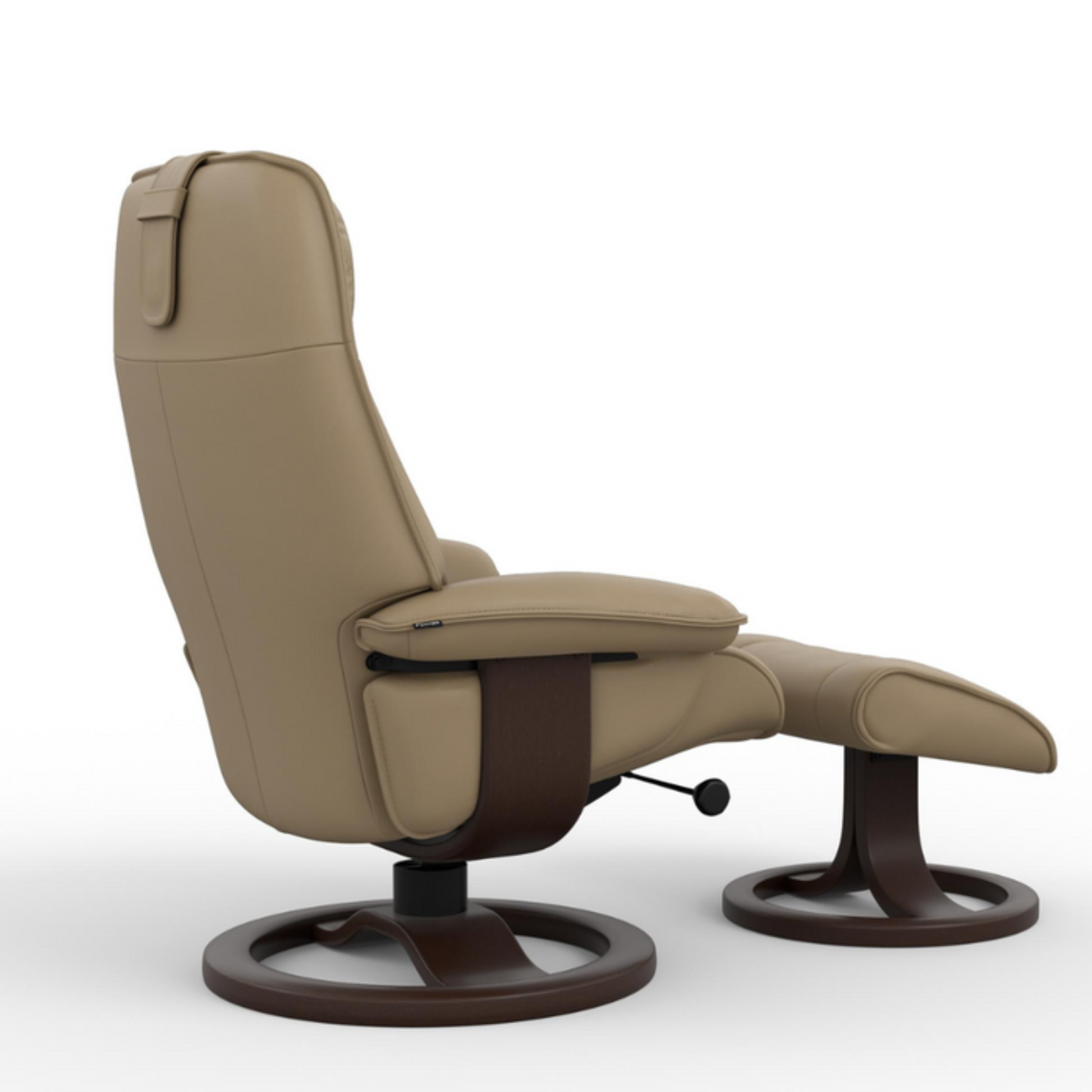 Fjords Admiral R chair - side profile for comfort furniture