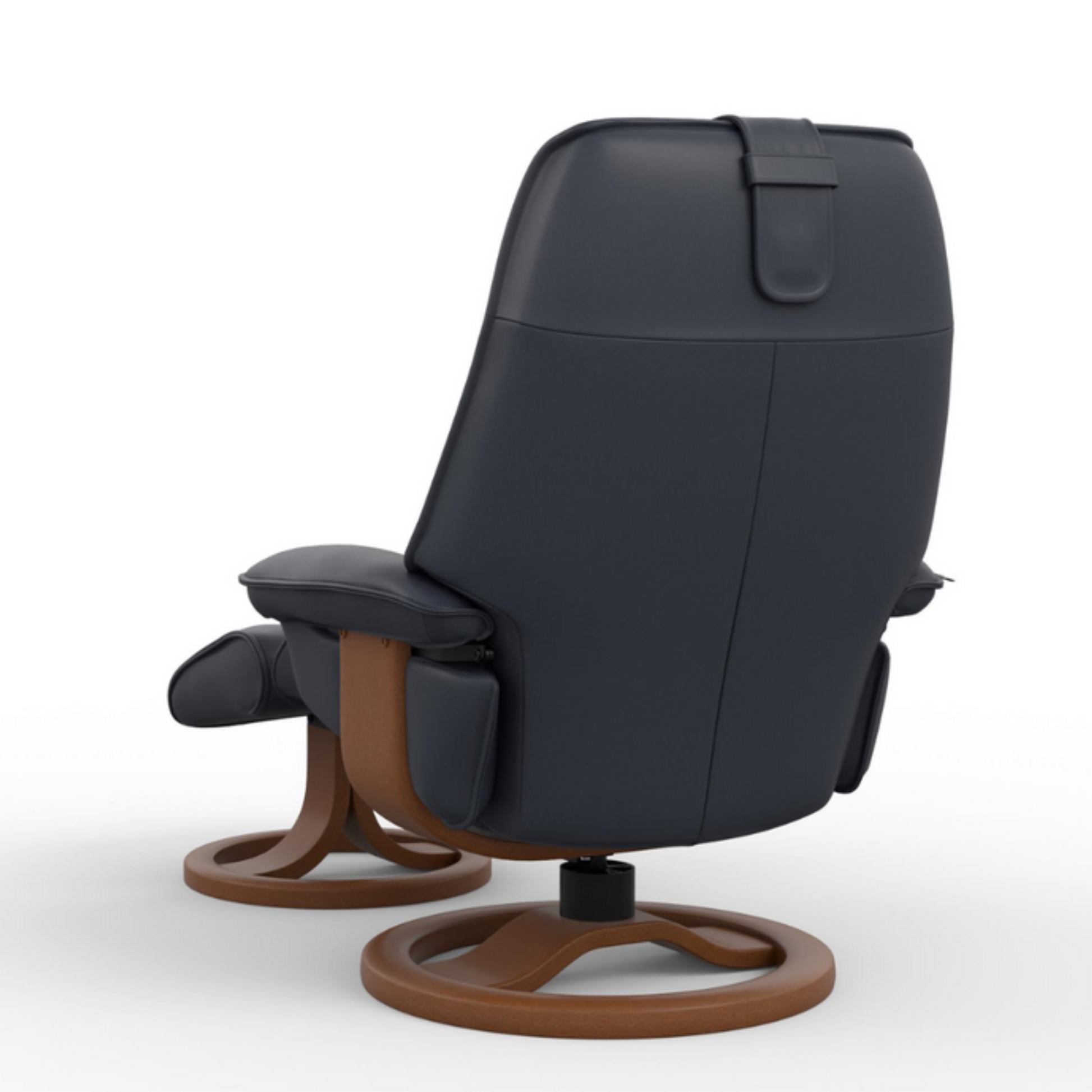 Fjords Admiral R swivel chair - backside for comfort furniture