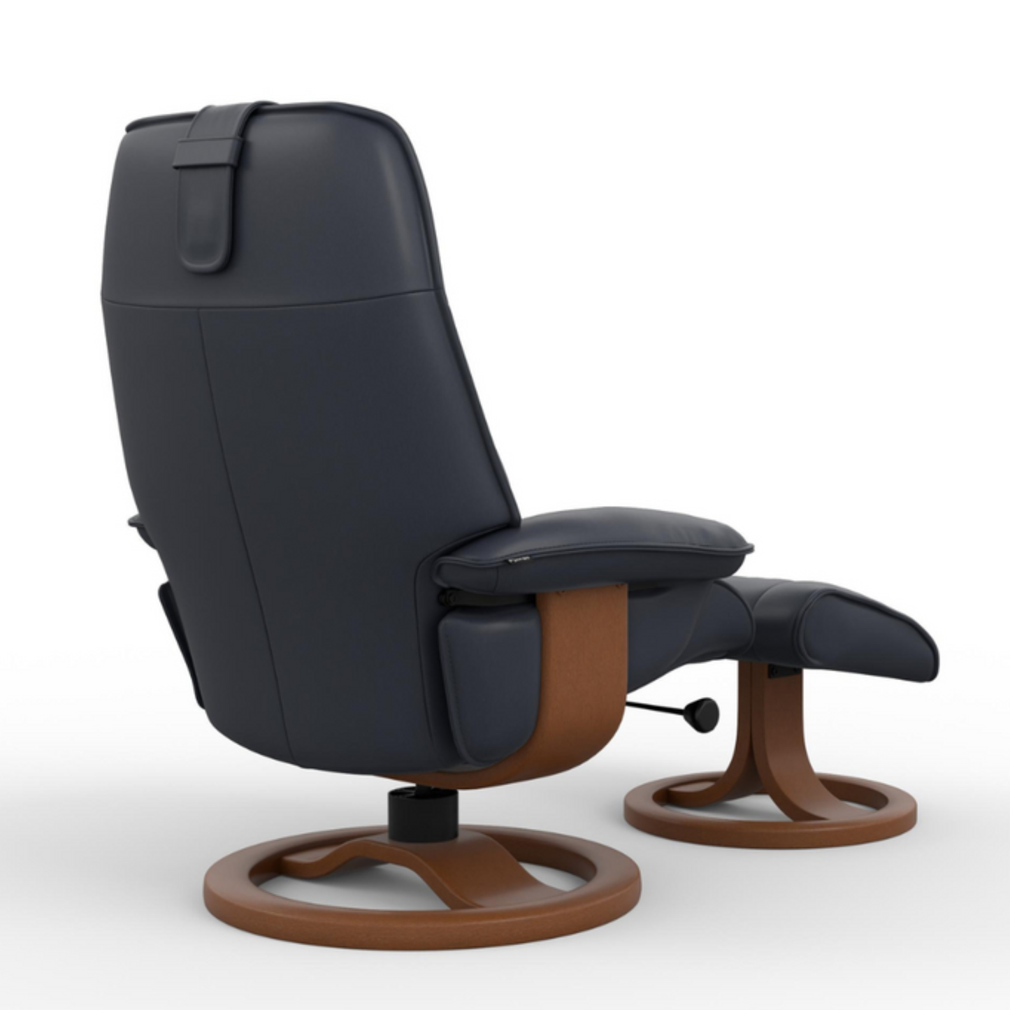 Fjords Admiral R swivel chair - backside for comfort furniture
