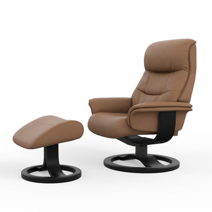 Fjords Anne R Recliner Chair With Foot Stool