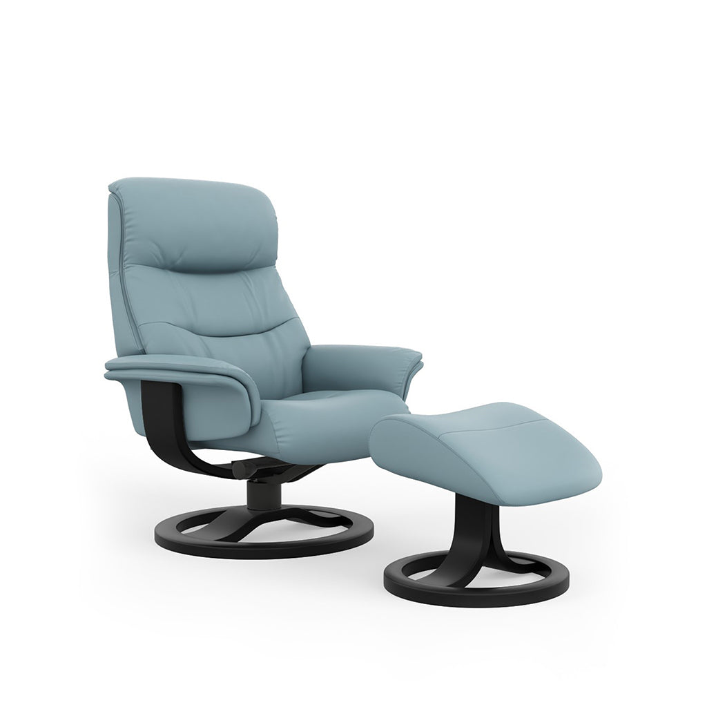 Fjords Anne R Recliner Chair With Foot Stool