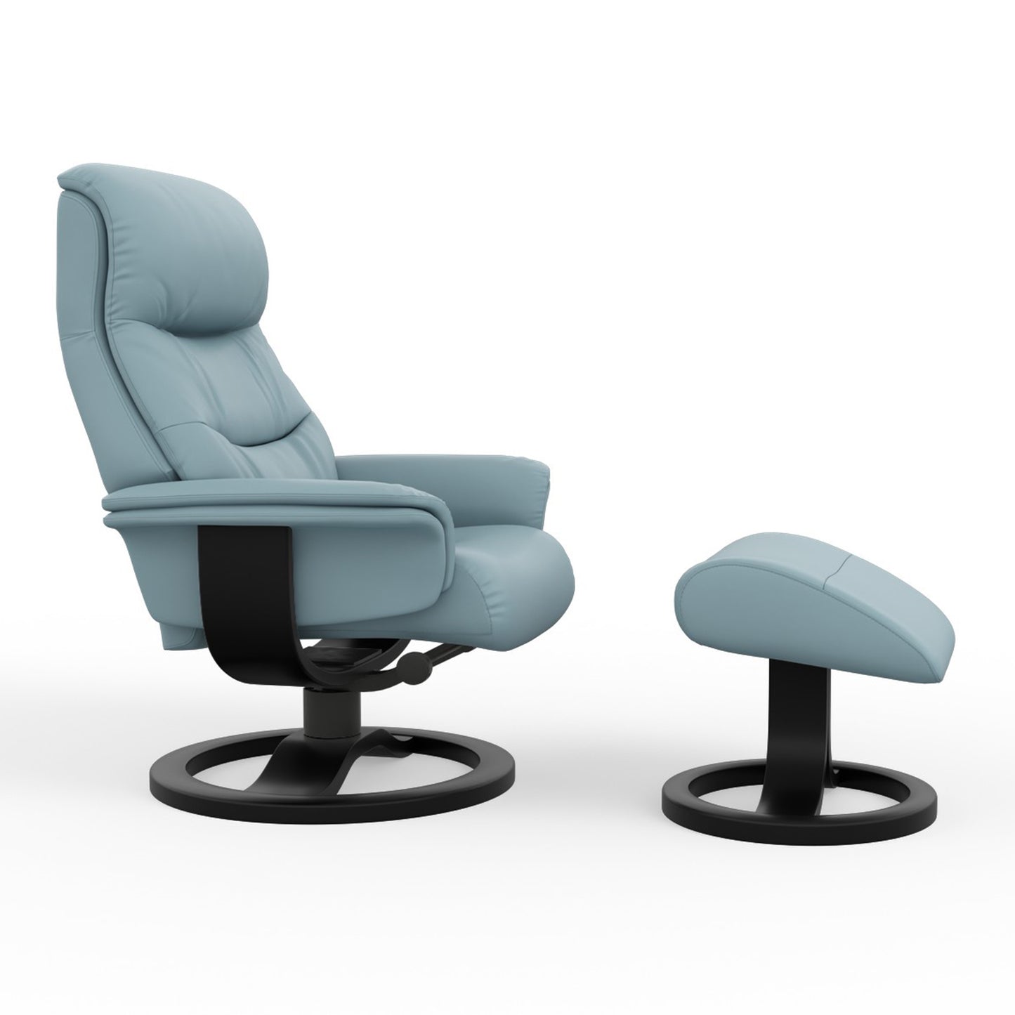 Fjords Anne R Recliner Chair With Foot Stool