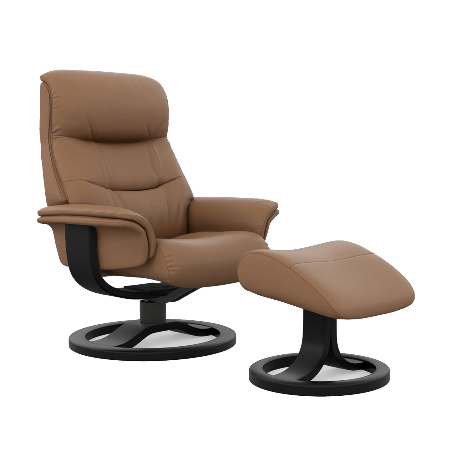 Fjords Anne R Recliner Chair With Foot Stool