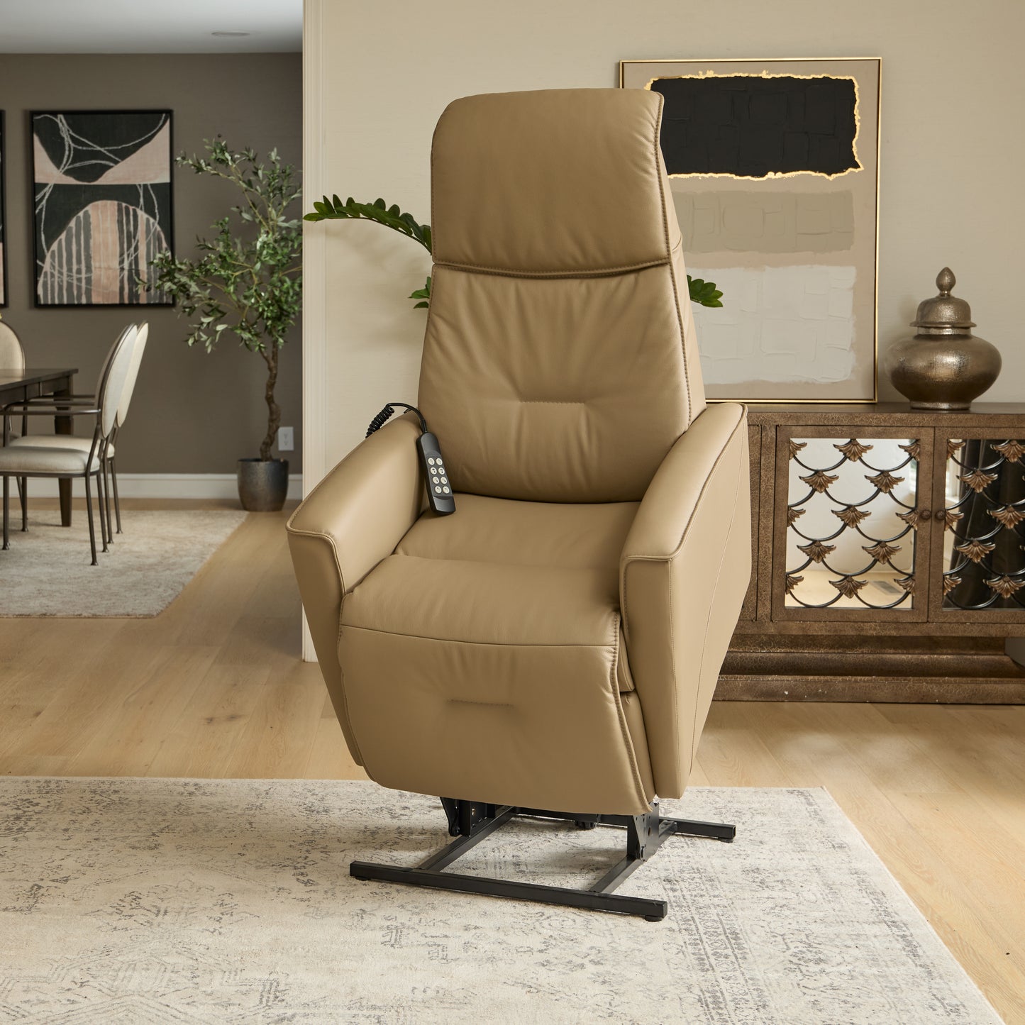 Fjords Austin Relax Collection 3 Motor Lift Chair With Motorized Headrest