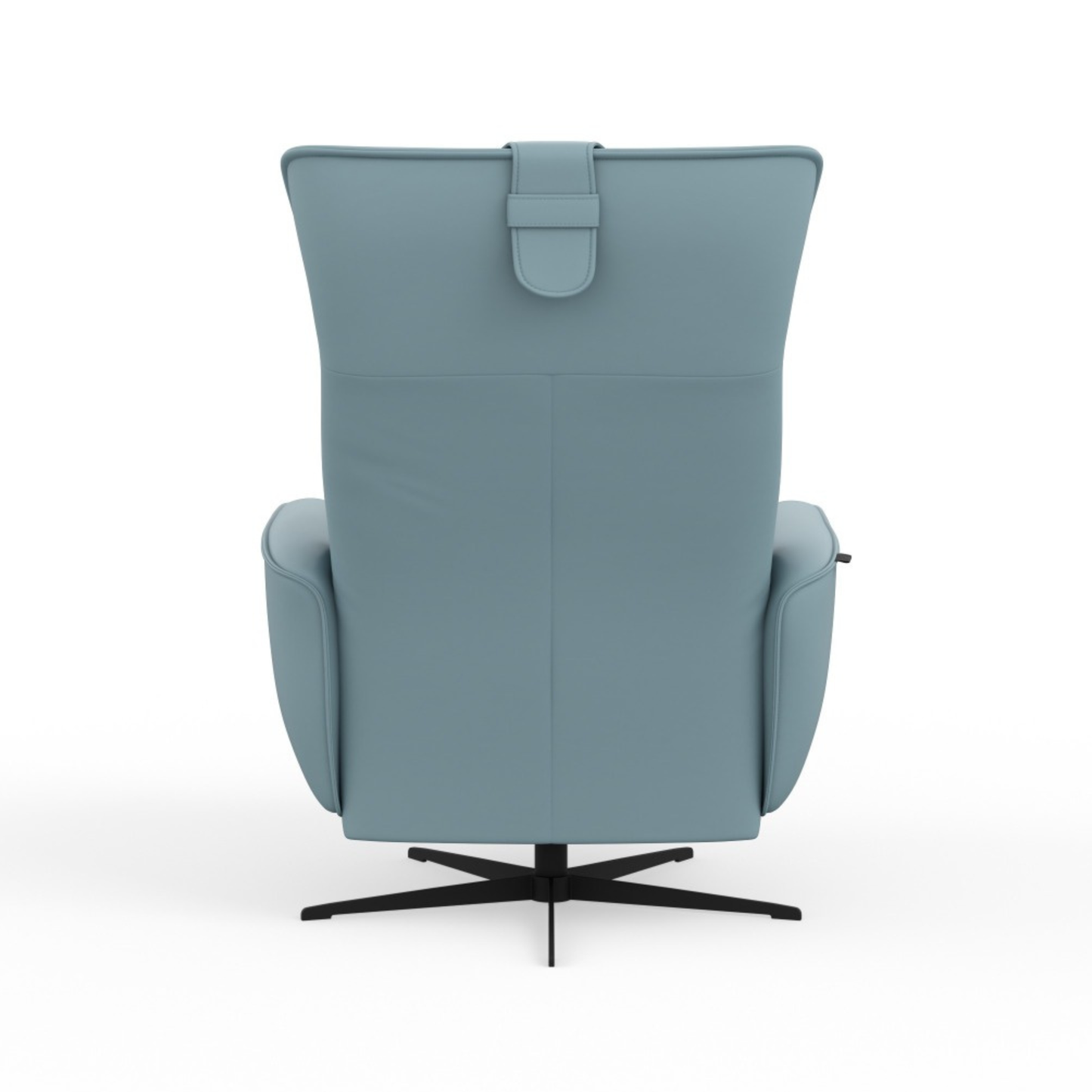 Fjords Axel Leather Power Recliner Chair with Swivel Glider Base