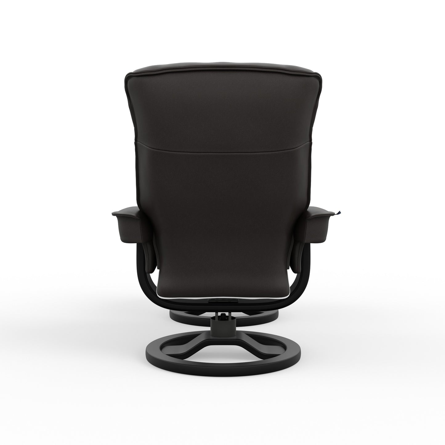 Fjords Bergen R Leather Recliner Chair With Foot Stool