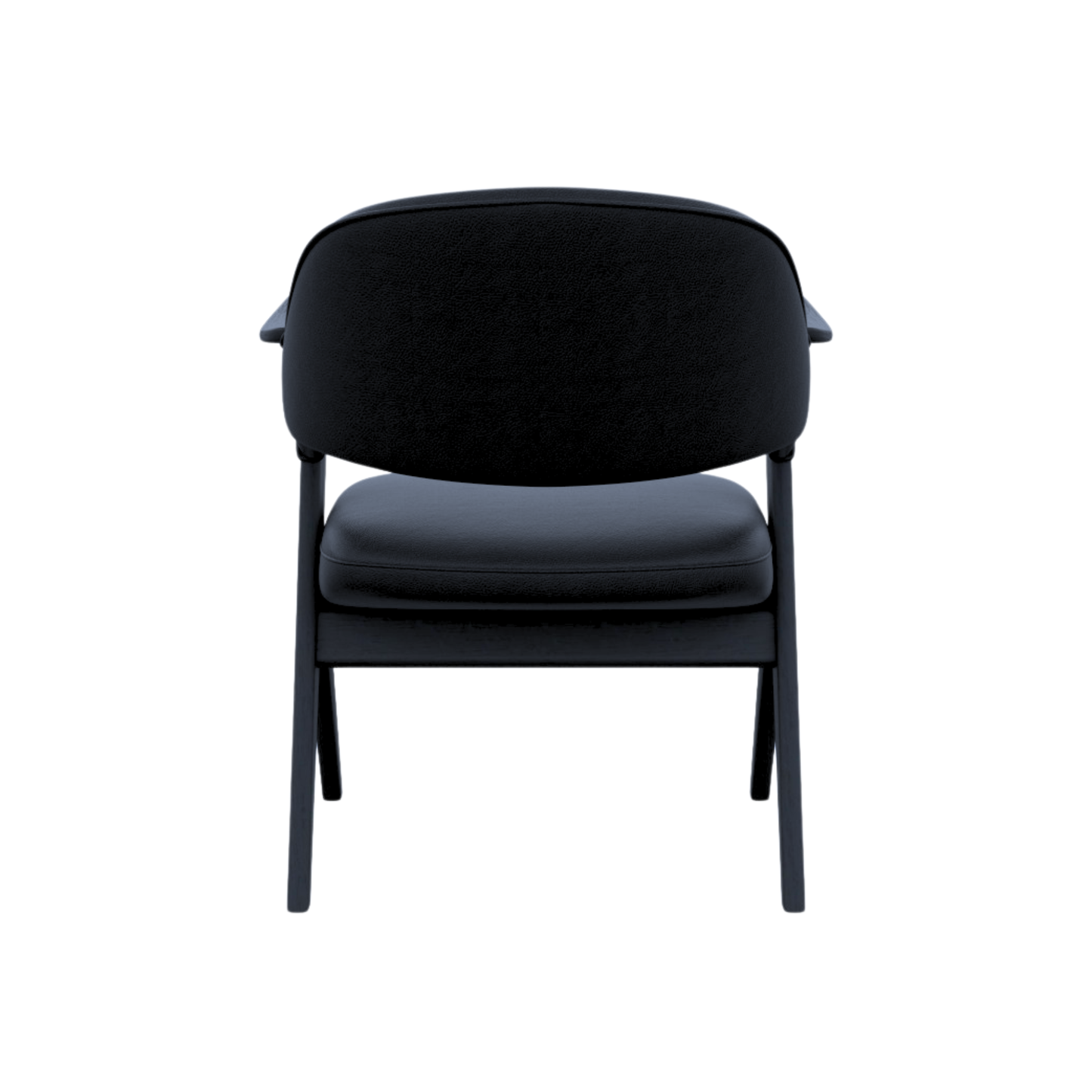 Fjords Blinken Accent Chair with Supportive Backrest and Solid Wood Frame