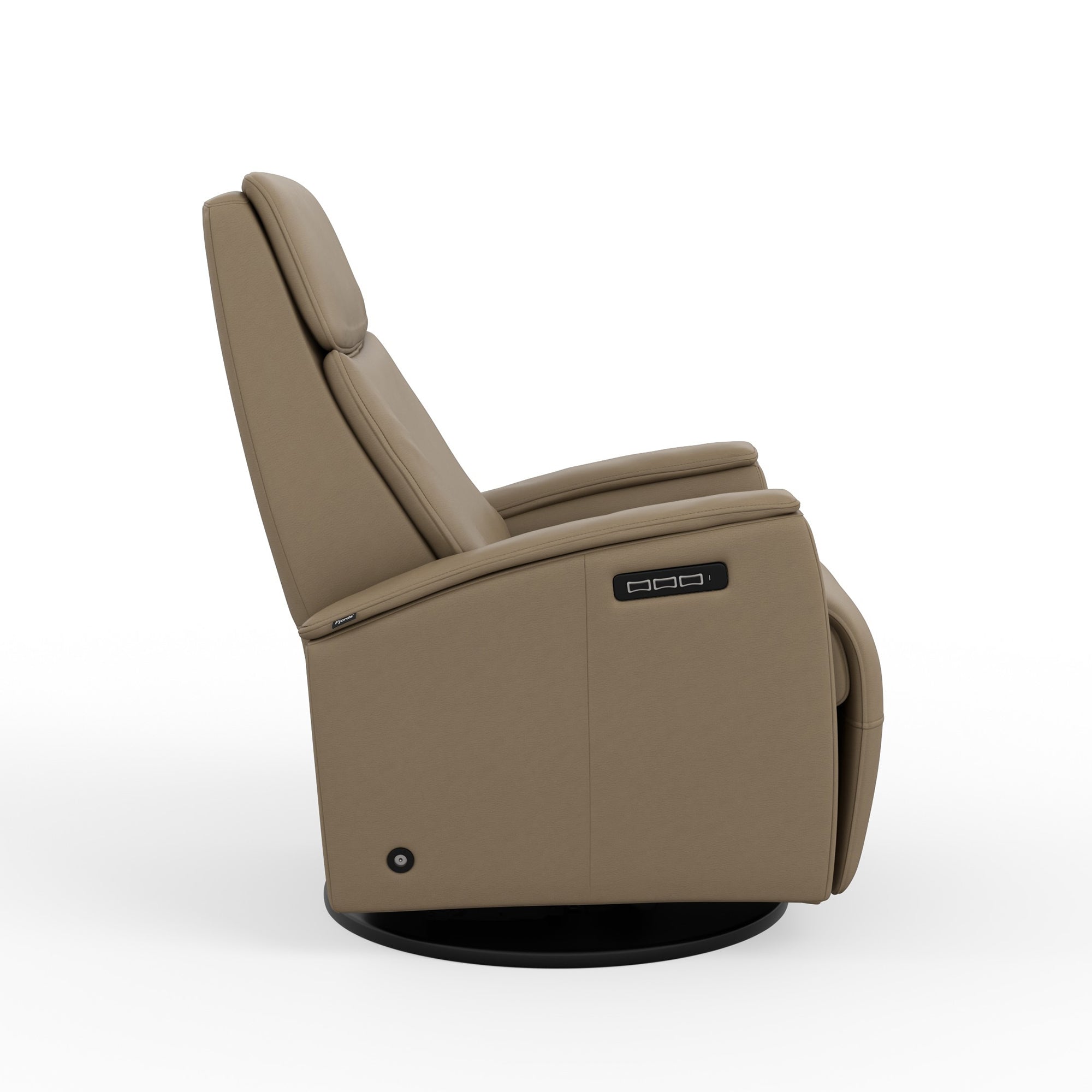 Fjords Crown Relax Collection Swing Relaxer Leather Recliner Chair