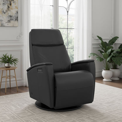 Fjords Crown Relax Collection Swing Relaxer Leather Recliner Chair