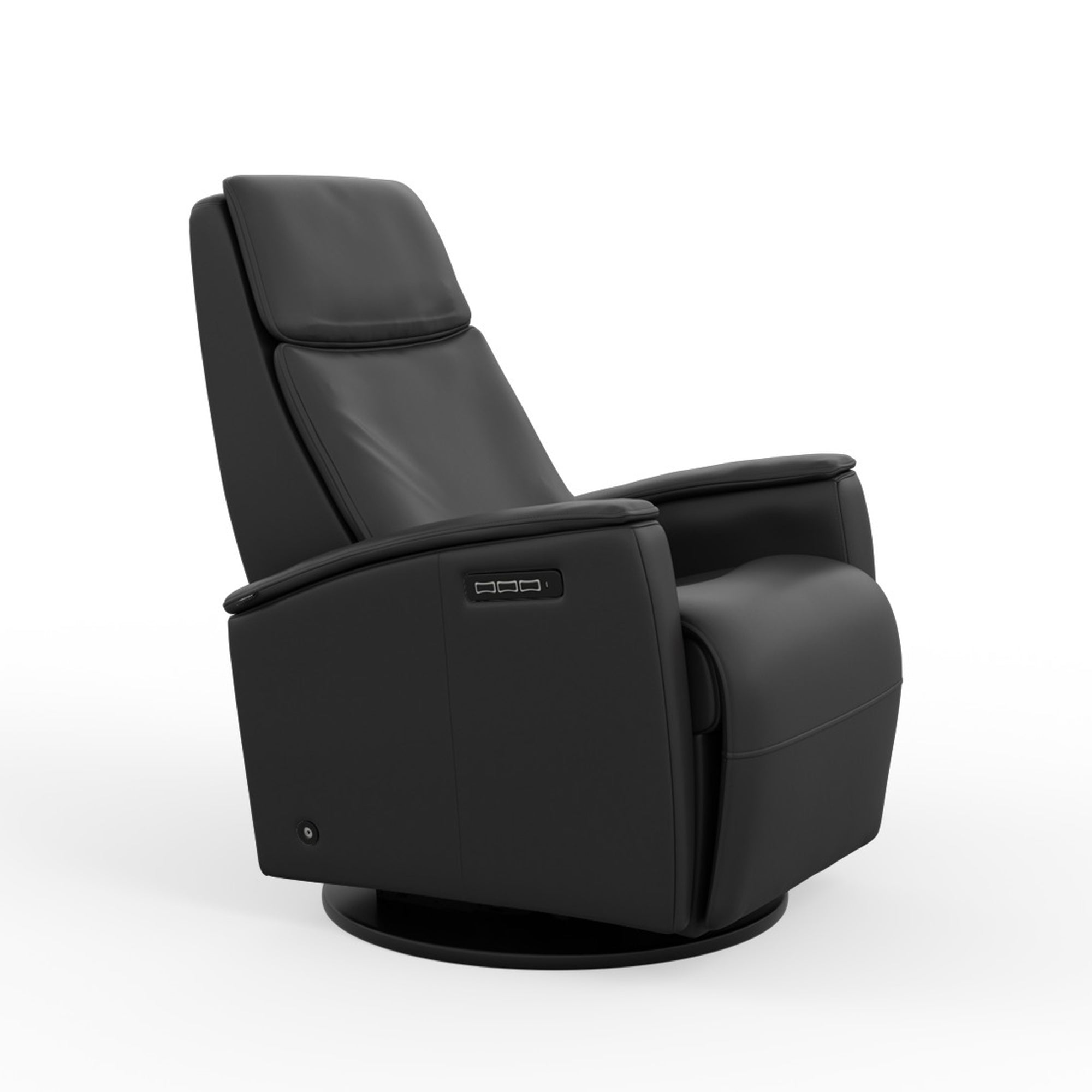 Fjords Crown Relax Collection Swing Relaxer Leather Recliner Chair