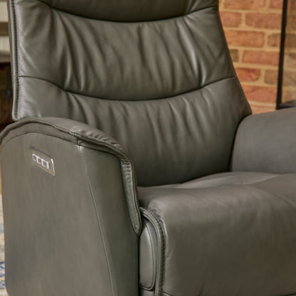 Fjords Dallas Swing Relaxer Leather Recliner Chair