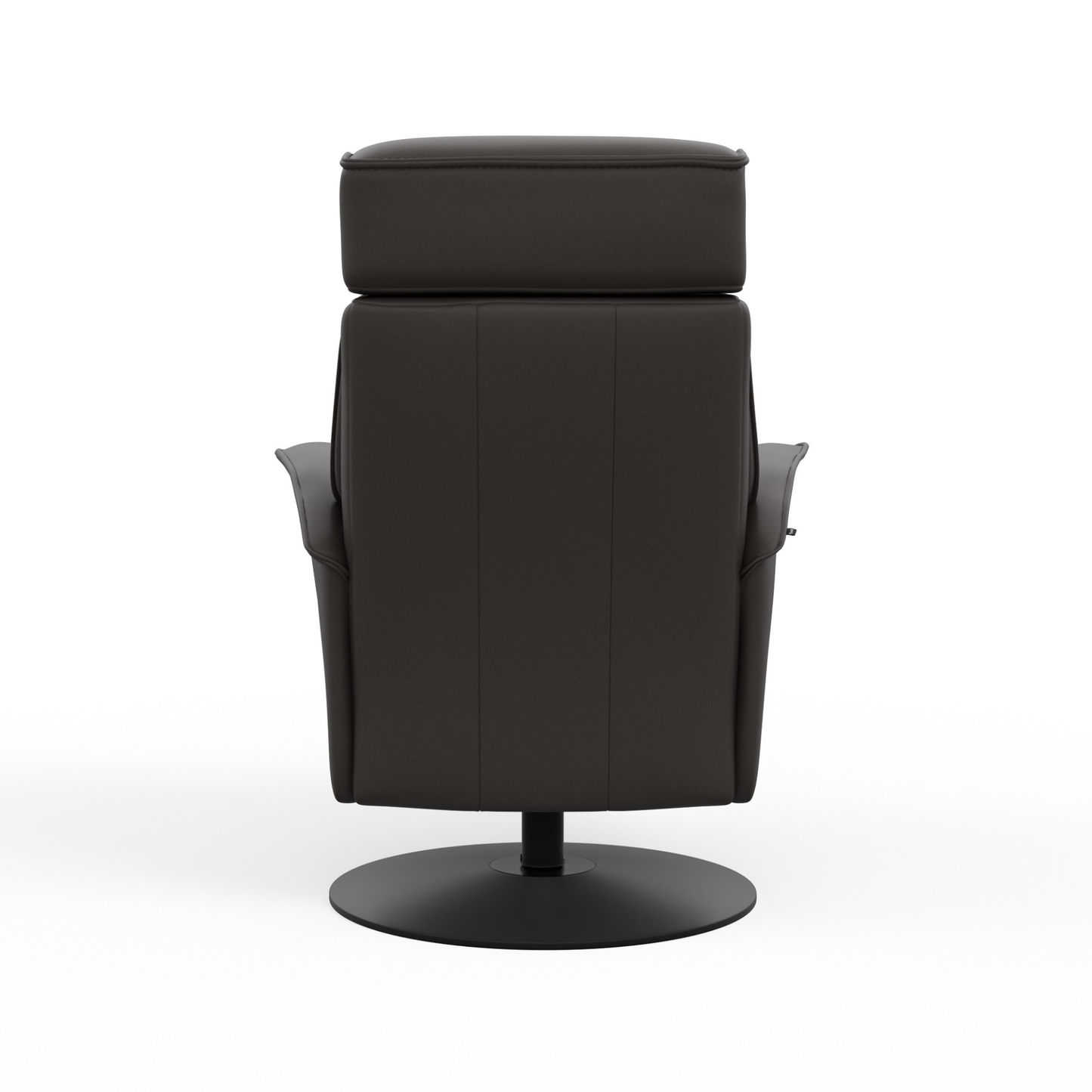 Fjords Bo recliner back view showing chair construction for comfort furniture