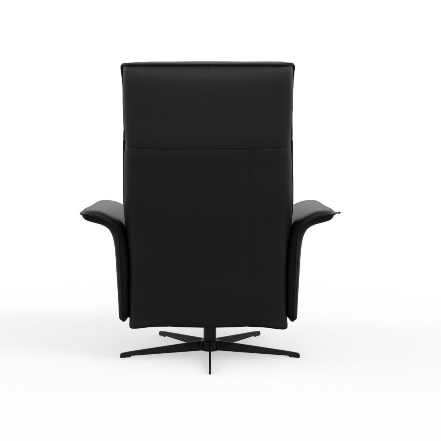 Fjords Finn leather recliner chair back view showing headrest and structure for comfort furniture