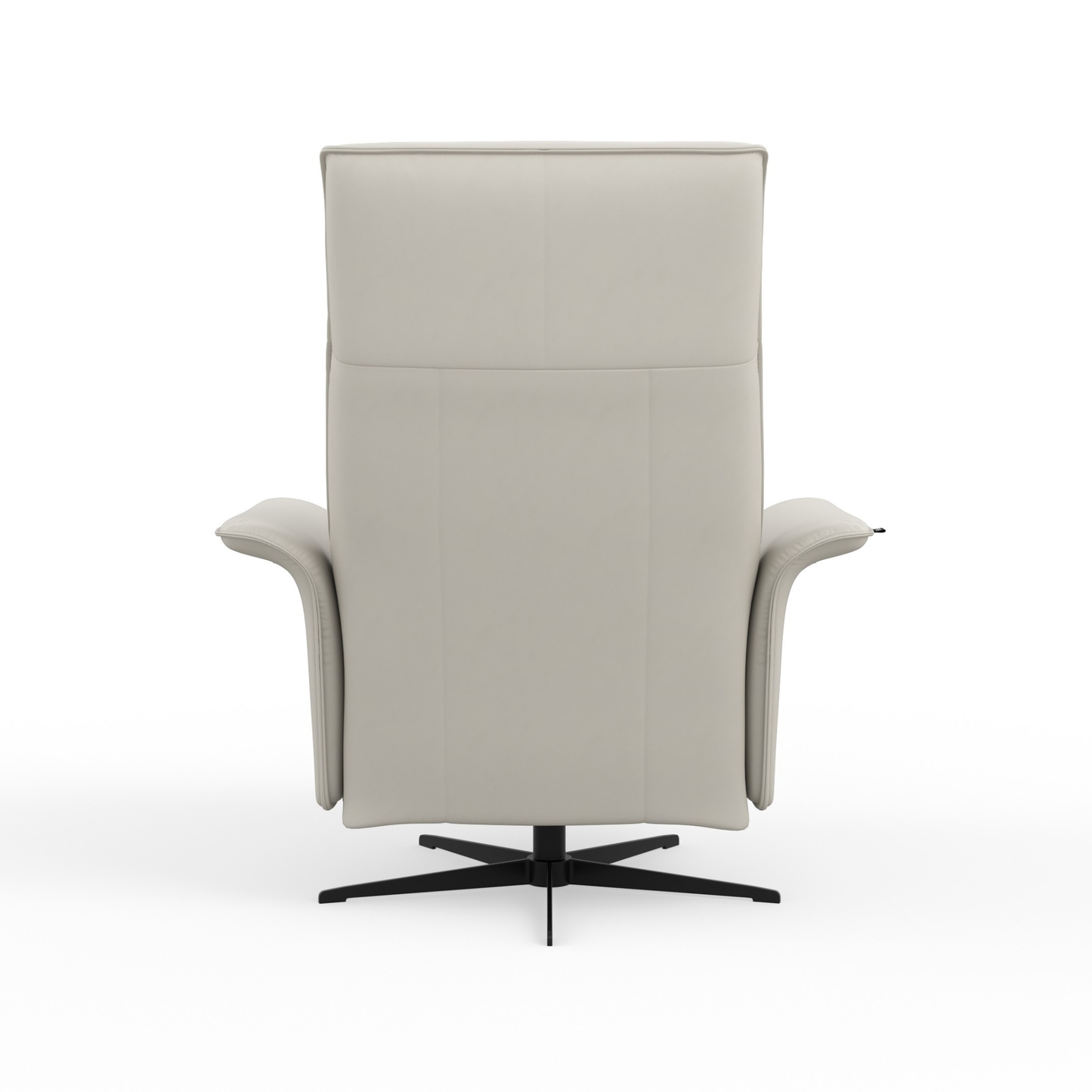Fjords Finn leather recliner chair back view showing headrest and structure for comfort furniture