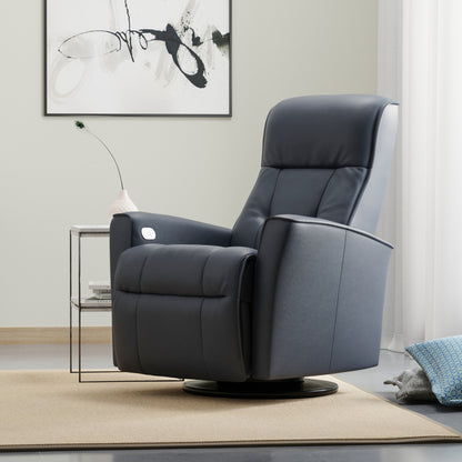 Fjords Harstad Swing Relaxer Leather Recliner Chair