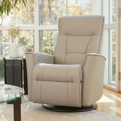 Fjords Harstad Swing Relaxer Leather Recliner Chair