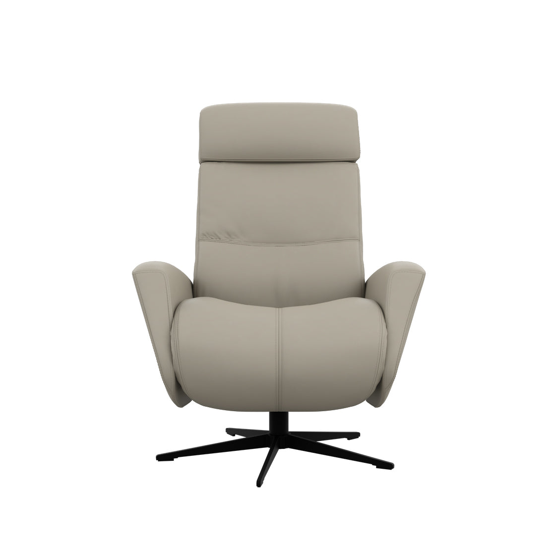 Fjords Magnus chair close-up of leather upholstery for comfort furniture