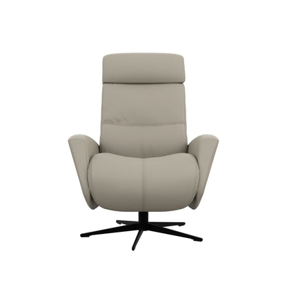 Fjords Magnus chair close-up of leather upholstery for comfort furniture