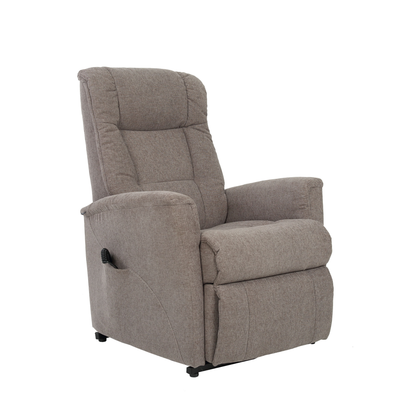 Fjords Memphis Leather Lift Recliner Chair with Motorized Headrest