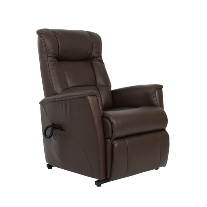 Fjords Memphis Leather Lift Recliner Chair with Motorized Headrest