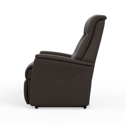 Fjords Memphis Leather Lift Recliner Chair with Motorized Headrest