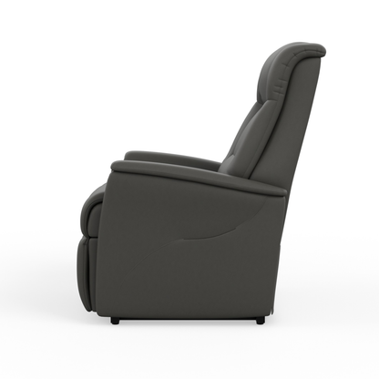 Fjords Memphis Leather Lift Recliner Chair with Motorized Headrest
